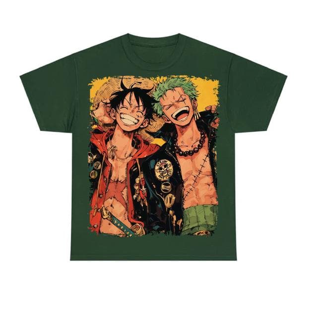 Luffy & Zoro One Piece Anime Shirt, Hoodie & Sweatshirt - Comfort Colors – image 1, One Piece Tee, One Piece Merch, One Piece Shirt, One Piece Sweatshirt, One Piece Hoodie, One Piece Clothes