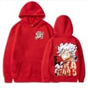 Luffy Sun God Nika Gear 5 Hoodie, Graphic Anime Shirt Gift 3 small thumbnail