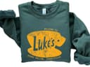Luke's Diner Sweatshirt, Stars Hollow Gilmore GirlsUnisex Tee, Hoodie, Comfort Colors 1 small thumbnail
