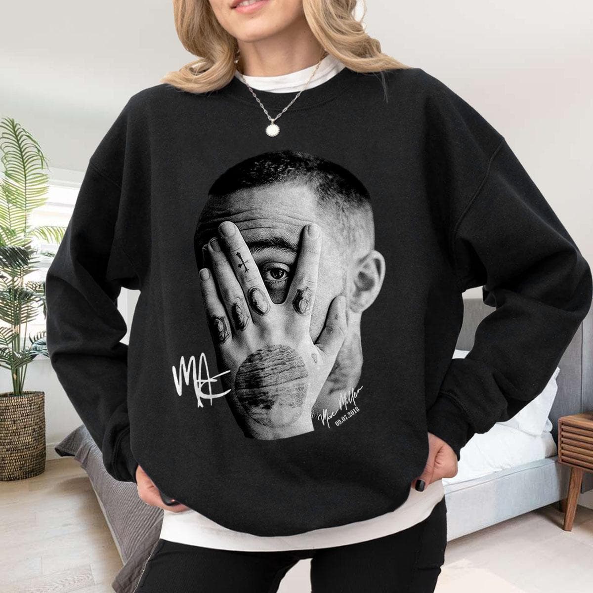 Mac Miller Big Head Limited Vintage 90s Shirt, Sweatshirt, Hoodie – image 1, Mac Millerr Tee, Mac Millerr Merch, Mac Millerr Shirt, Mac Millerr Sweatshirt, Mac Millerr Hoodie, Mac Millerr Clothes