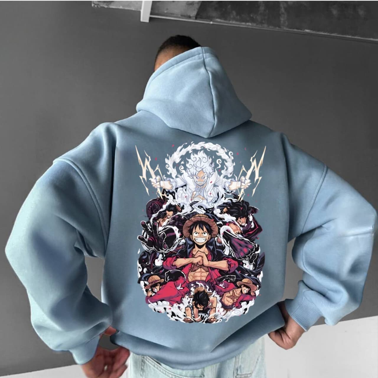 Manga One Piece 2 sides Hoodie, Punny Cartoon Sweatshirt, Top 1 Anime of All Time Tee, Japanese Anime 90s Graphic Comfort Colors – image 1, One Piece Tee, One Piece Shirt, One Piece Sweatshirt, One Piece Hoodie