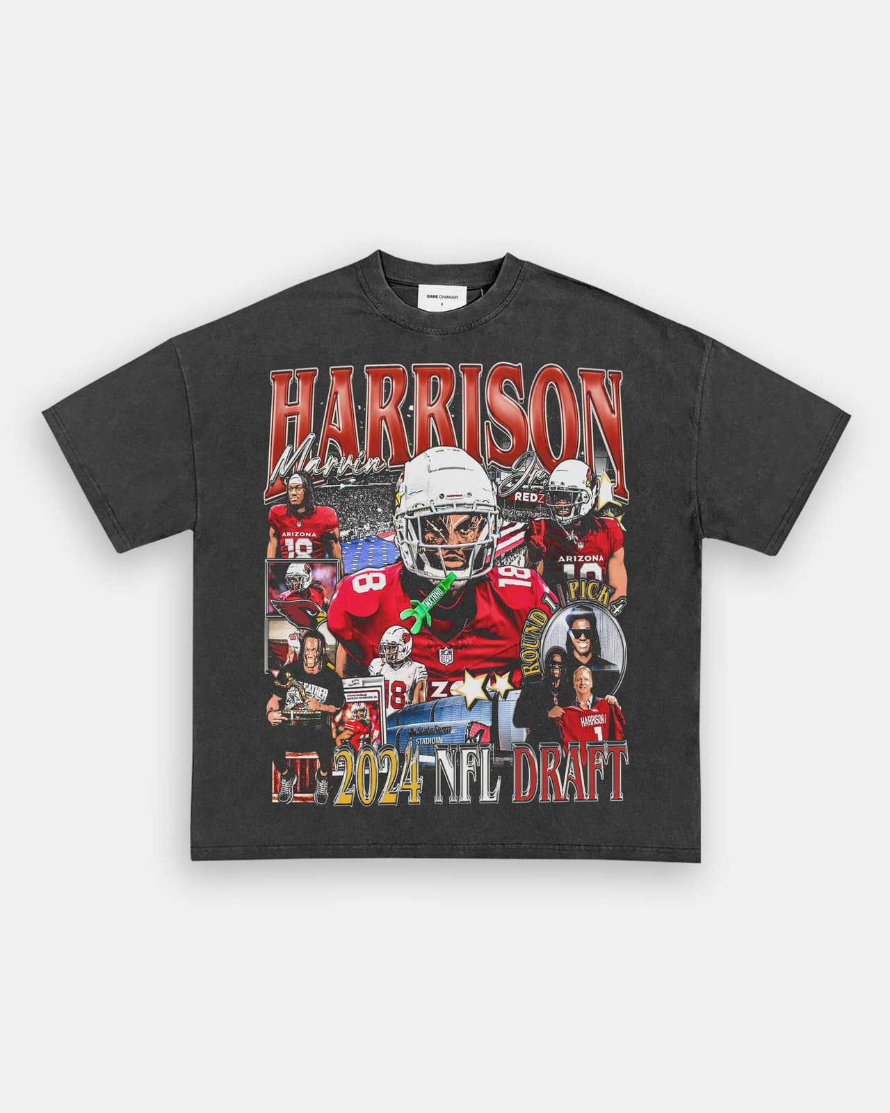 Marvin Harrison Jr. Football Fan Tee & Hoodie - Vintage Y2K Gift – image 3, Marvin Harrison Tee, Marvin Harrison Merch, Marvin Harrison Shirt, Marvin Harrison Sweatshirt, Marvin Harrison Hoodie, Marvin Harrison Clothes