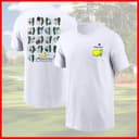 Masters Course Grid T-Shirt | Augusta National Champions History 3 small thumbnail