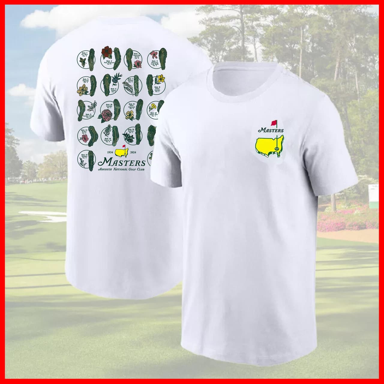 Masters Course Grid T-Shirt | Augusta National Champions History – image 3, Masters Course Grid Tee, Masters Course Grid Merch, Masters Course Grid Shirt, Masters Course Grid Sweatshirt, Masters Course Grid Hoodie, Masters Course Grid Clothes