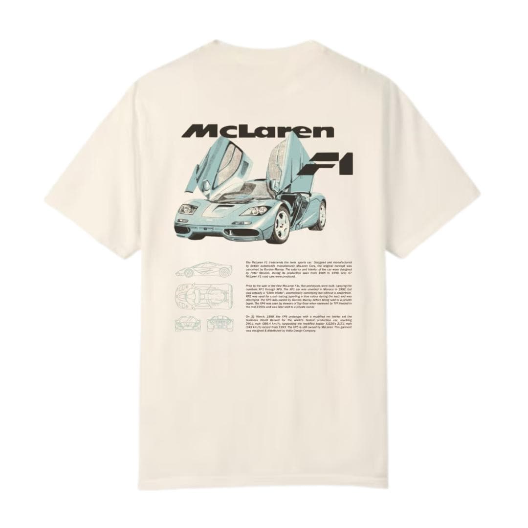 McLaren F1 T-Shirt: Car Enthusiast Apparel – image 1, MCLarenn Tee, MCLarenn Merch, MCLarenn Shirt, MCLarenn Sweatshirt, MCLarenn Hoodie, MCLarenn Clothes