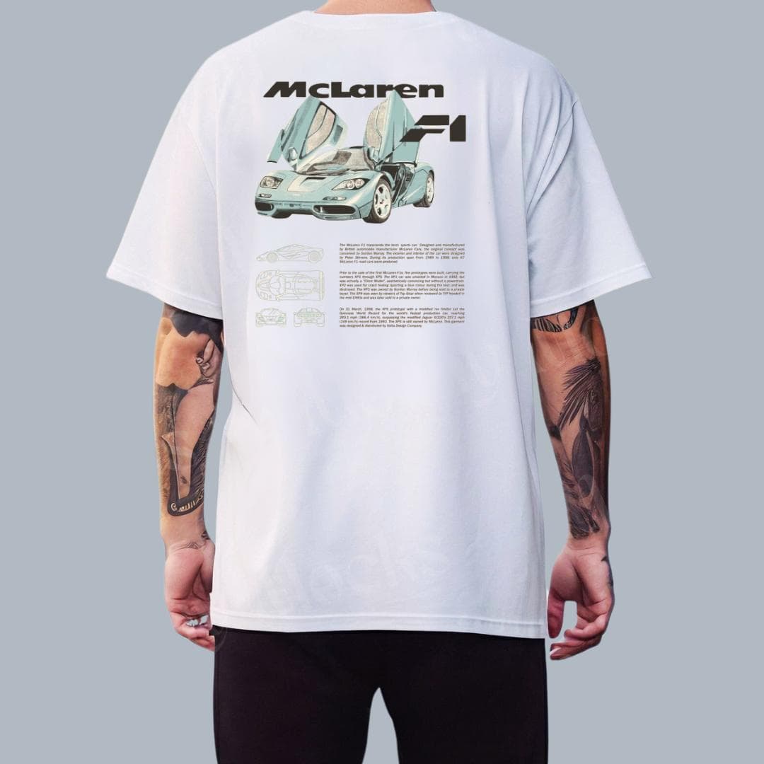 McLaren F1 T-Shirt: Car Enthusiast Apparel – image 4, MCLarenn Tee, MCLarenn Merch, MCLarenn Shirt, MCLarenn Sweatshirt, MCLarenn Hoodie, MCLarenn Clothes