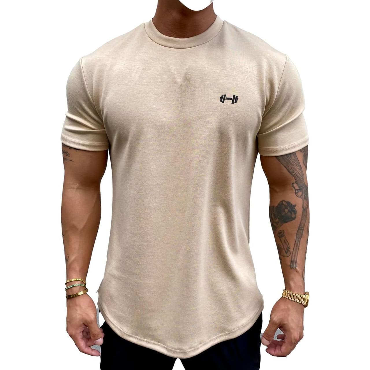 Men's Muscle Fit Longline T-Shirt, Hoodie, Sweatshirt for Gym, Casual – image 1, Muscle Fit Tee, Muscle Fit Merch, Muscle Fit Shirt, Muscle Fit Sweatshirt, Muscle Fit Hoodie, Muscle Fit Clothes