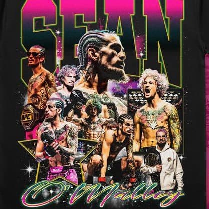 Men's UFC Sean O'Malley Quasar Graphic T-Shirt, UFC Sweatshirt or Hoodie – image 2, Sean O'Malley Tee, ufc shirt, ufc t shirt, ufc tee shirts, ufc tee, shirt ufc, ufc mma t shirt