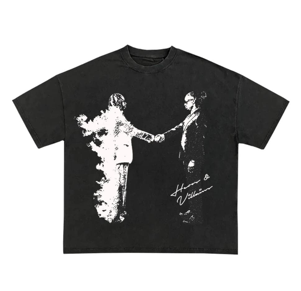 Metro Boomin "Heroes & Villains" Garment Dyed T-Shirt – image 1, Metro Boomin Tee, Metro Boomin Merch, Metro Boomin Shirt, Metro Boomin Sweatshirt, Metro Boomin Hoodie, Metro Boomin Clothes