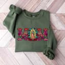 Mexican Mom Shirt & Sweatshirt: Virgen de Guadalupe, Mothers Day Gift 4 small thumbnail
