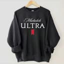 Michelob Ultra Sweatshirt, Classic Michelob Ultra Logo Hoodie, Full Size Drink T-Shirt Comfort Colors 1 small thumbnail
