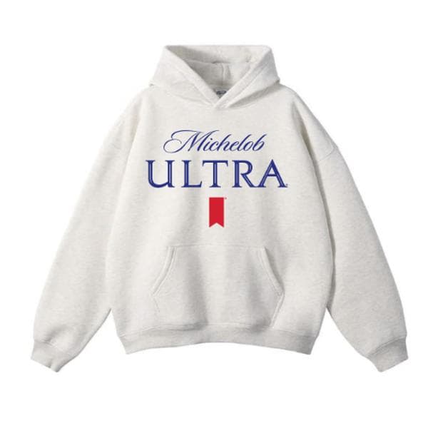 Michelob Ultra Sweatshirt, Classic Michelob Ultra Logo Hoodie, Full Size Drink T-Shirt Comfort Colors – image 2, Michelob Ultra Tee, michelob ultra shirt, michelob ultra sweatshirt, michelob ultra hoodie