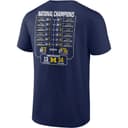 Michigan Wolverines 2023 National Champions NCAA T-Shirt y Regalo Fan 2 small thumbnail
