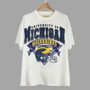 Michigan Wolverines Unisex Vintage NCAA Football: Sudadera, Camiseta, Sudadera con Capucha 2 small thumbnail