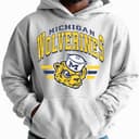 Michigan Wolverines Vintage Sudadera con Capucha NCAA Football - Regalo Unisex para Fan 1 small thumbnail