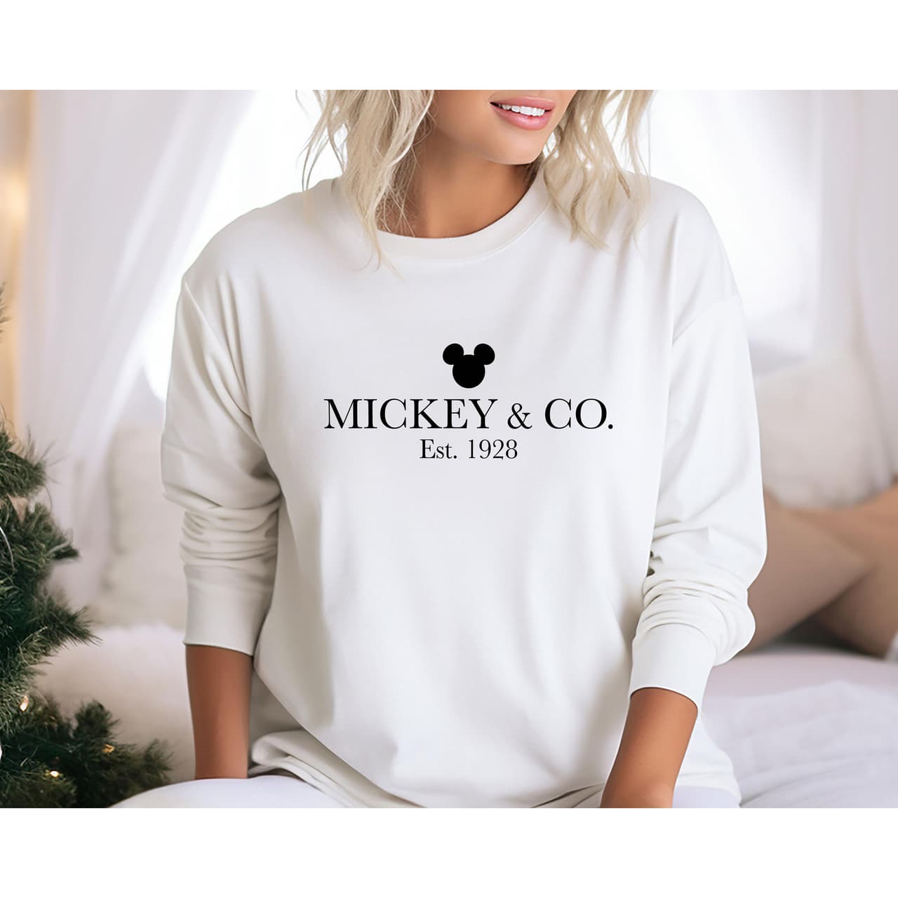 Mickey And Co. 1928 Unisex Crewneck Sweatshirt - Trip 2251 – image 2, Mickey Tee, Mickey Merch, Mickey Shirt, Mickey Sweatshirt, Mickey Hoodie, Mickey Clothes