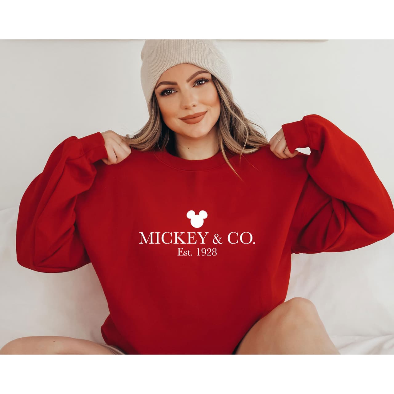 Mickey And Co. 1928 Unisex Crewneck Sweatshirt - Trip 2251 – image 3, Mickey Tee, Mickey Merch, Mickey Shirt, Mickey Sweatshirt, Mickey Hoodie, Mickey Clothes
