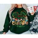 Mickey & Minnie Christmas Party Shirt | Custom Family Vacation Tee 1 small thumbnail