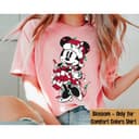 Mickey Minnie Mouse Christmas Lights Matching T-Shirt for Holiday Party 2 small thumbnail
