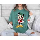 Mickkey Minniie Mouse Camisetas de Navidad y Fiesta para Parejas, Regalo 4 small thumbnail