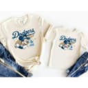 Miickkey's 1958 Dodgers Baseball Shirt & Sweatshirt for Youth/Adult 1 small thumbnail