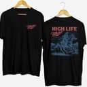 Miller High Life Camisa Vaquera - Champagne of Beers Camiseta de Rodeo Para Hombres 3 small thumbnail