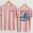 Miller High Life Camisa Vaquera - Champagne of Beers Camiseta de Rodeo Para Hombres 4 small thumbnail