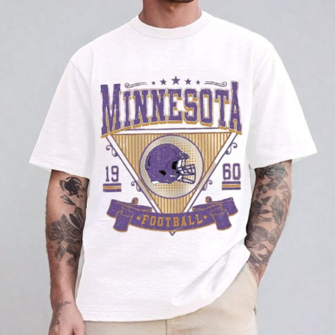 Minnesota American Football Team Est 1960 Shirt, Vikingss Fan Football Shirt Unisex T-shirt Sweatshirt Youth T-shirt Youth-Sweatshirt – image 1, Minnesota Vikings Tee, vikings hooded sweatshirt, minnesota vikings shirt, minnesota vikings t shirt, minnesota viking sweatshirt, minnesota vikings tee shirts, mn vikings hooded sweatshirt
