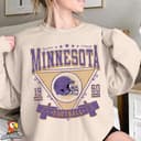 Minnesota American Football Team Est 1960 Shirt, Vikingss Fan Football Shirt Unisex Tshirt Sweatshirt Sweatshirt, Hoodie, Comfort Colors 4 small thumbnail