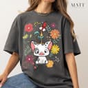Moana Pua Hei Hei Retro 70s Floral Sweatshirt & Tee | Family Trip 3 small thumbnail