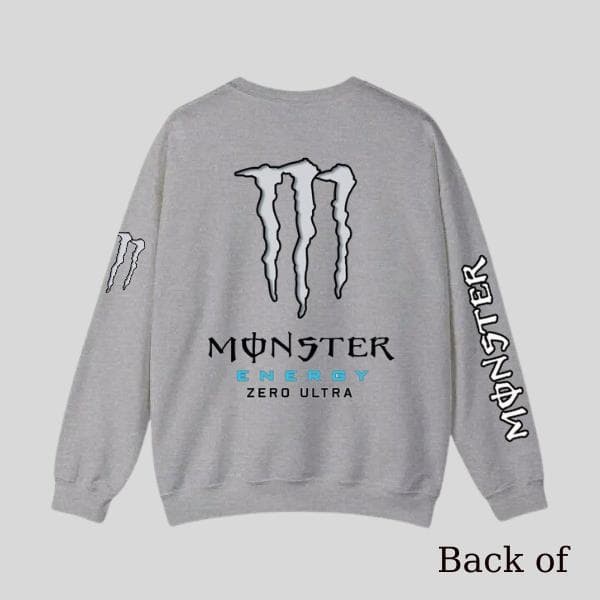 Monster white Energy Hoodie, Racing Tee, Speed Lover Sweatshirt – image 4, Monster white Energy Tee, Monster white Energy Shirt, Monster white Energy Sweatshirt, Monster white Energy Hoodie, Monster white Energy Clothes