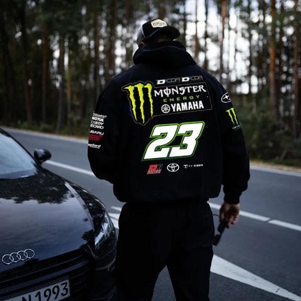 Monster Yamaha 23 Hoodie, Sweatshirt, T-Shirt - Unisex Casual Wear – image 1, Monster Energy Tee, Monster Energy Merch, Monster Energy Shirt, Monster Energy Sweatshirt, Monster Energy Hoodie, Monster Energy Clothes