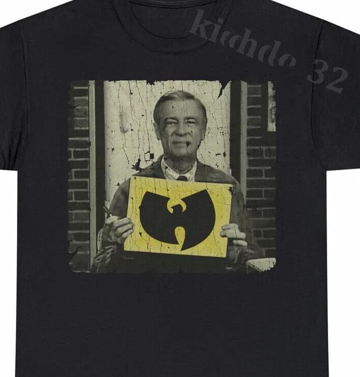 Mr. Rogers Wu-Tang Clan 90s Vintage Funny Hip Hop Tee Sweatshirt Hoodie – image 1, Mr Rogers Tee, Mr Rogers Merch, Mr Rogers Shirt, Mr Rogers Sweatshirt, Mr Rogers Hoodie, Mr Rogers Clothes