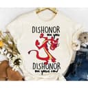 Mulan Mushu Dishonor On Your Cow T-Shirt - WDW Family Dragon Tee 1 small thumbnail