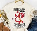 Mulan T-Shirt, Funny Mushu Dishonor On Your Cow Sweatshirt, Mushu Dragon Hoodie, WDW Matching Family Comfort Colors 1 small thumbnail
