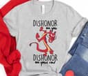 Mulan T-Shirt, Funny Mushu Dishonor On Your Cow Sweatshirt, Mushu Dragon Hoodie, WDW Matching Family Comfort Colors 2 small thumbnail