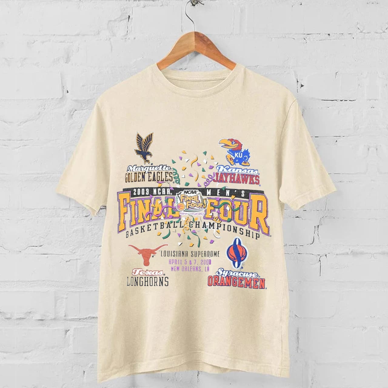 Camiseta Gráfica NCAA 2003 Final Four Louisiana para Aficionados – image 1, Final four shirts, final four t shirts, final four tee shirts, final 4 shirt, Vintage 90S NCAA Final Four