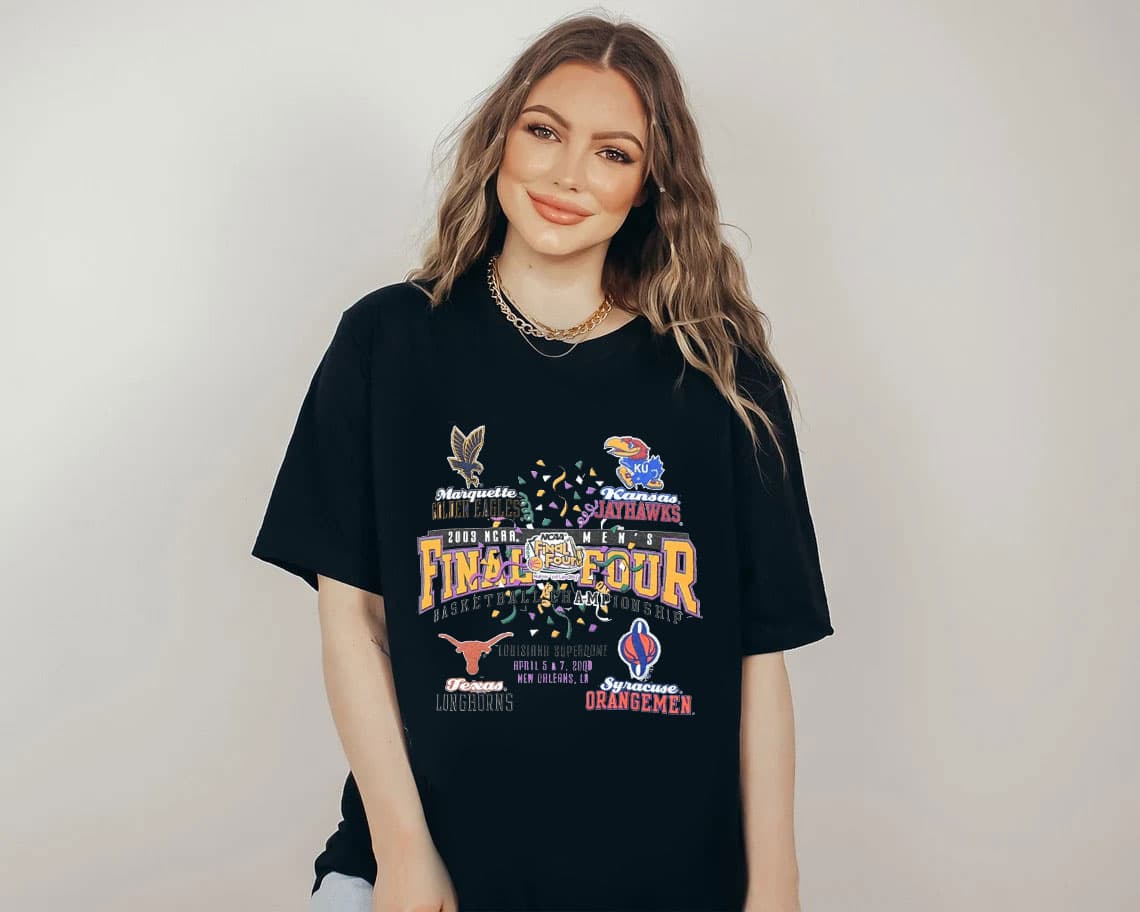 Camiseta Gráfica NCAA 2003 Final Four Louisiana para Aficionados – image 4, Final four shirts, final four t shirts, final four tee shirts, final 4 shirt, Vintage 90S NCAA Final Four