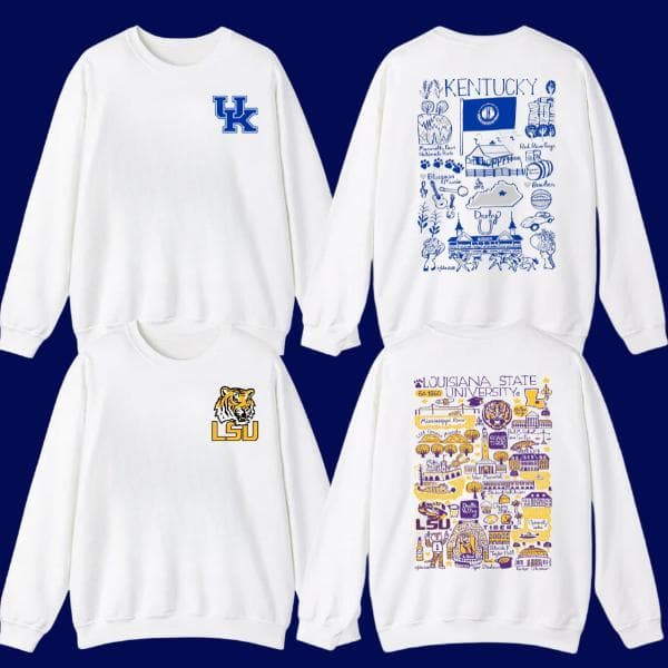 NCAA All Team Football Sudadera Blanca - Unisex Universitaria Doble Cara – image 2, Vintage College Tee, NCAA T-Shirt, Alabama Crimson Tide tshirt, Ohio State Buckeyes tshirt, Texas Longhorns tshirt, Georgia Bulldogs tshirt, Michigan Wolverines tshirt