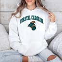 NCAA Coastal Carolina Chanticleers Football Big Words Apparel Gift 3 small thumbnail