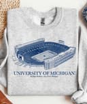 NCAA College Stadium Sudaderas Pullover - Algodón Suave Regalos para Fan 5 small thumbnail