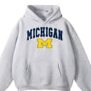 NCAA Michigan Wolverines Football Graphic T-Shirt Hoodie Sweater Regalo 1 small thumbnail