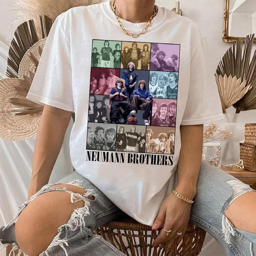 Estilo de Jugadores de Baloncesto Americanos Neumann Brothers, Sudaderas y Hoodies para Fans – image 1, Neumann American Tee, Neumann American Merch, Neumann American Shirt, Neumann American Sweatshirt, Neumann American Hoodie, Neumann American Clothes