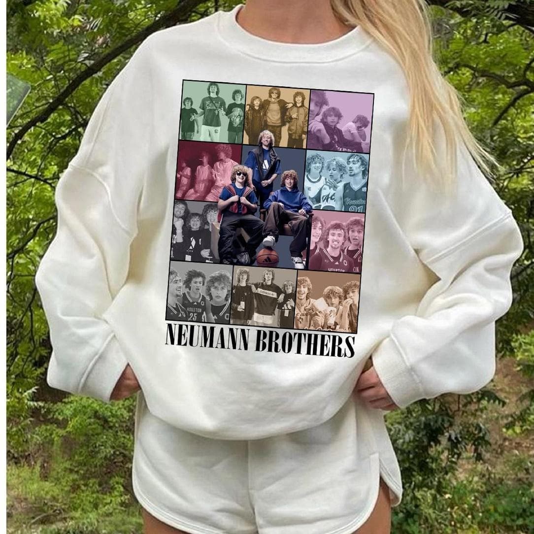 Estilo de Jugadores de Baloncesto Americanos Neumann Brothers, Sudaderas y Hoodies para Fans – image 2, Neumann American Tee, Neumann American Merch, Neumann American Shirt, Neumann American Sweatshirt, Neumann American Hoodie, Neumann American Clothes