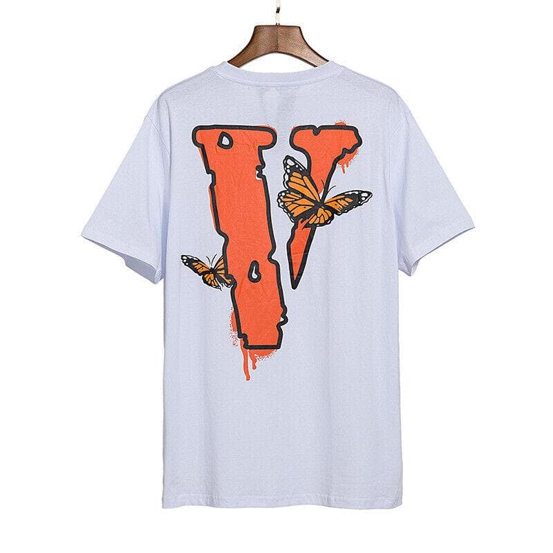 Nueva Camiseta Vlone Estampado Mariposa – Algodón Verano, Hombres y Mujeres – image 1, NEW Vlone Butterfly Tee, NEW Vlone Butterfly Merch, NEW Vlone Butterfly Shirt, NEW Vlone Butterfly Sweatshirt, NEW Vlone Butterfly Hoodie, NEW Vlone Butterfly Clothes