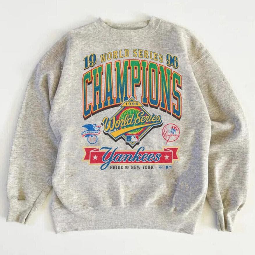 New York Yankees MLB Baseball Crewneck Sweatshirt – image 1, New York Yankees Tee, New York Yankees Merch, New York Yankees Shirt, New York Yankees Sweatshirt, New York Yankees Hoodie, New York Yankees Clothes