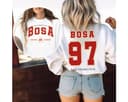 Nick Bosa 97 SF Football Sweatshirt, Hoodie & Comfort Colors Shirt 3 small thumbnail