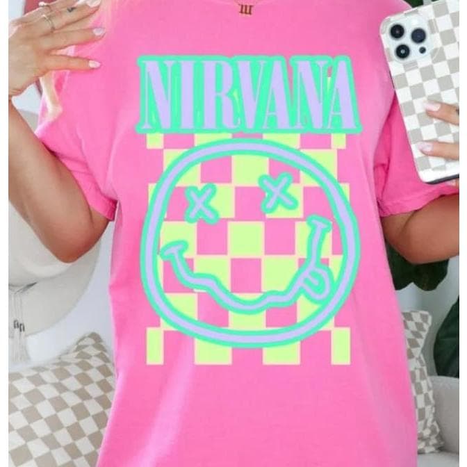 Nirvana T-Shirt Preppy Shirts, Summer Sweatshirt, Trendy Clothes Clothes Womens Hoodie Oversized – image 2, Nirvana Smile Face Tee, nirvana shirt, nirvana tee shirt, shirt nirvana, nirvana t shirt, nirvana tshirt, nirvana band tee
