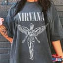 Nirvana Unisex T-Shirt, Vintage 90s Rock Band Album Tee, Sweatshirt & Hoodie 1 small thumbnail