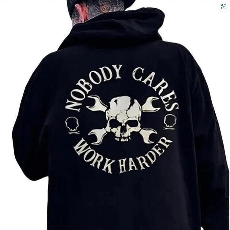 Nobody Cares Work Harder Skull & Wrench T-Shirt - Car Lovers Cotton – image 1, Nobody Cares Work Harder Tee, Nobody Cares Work Harder Merch, Nobody Cares Work Harder Shirt, Nobody Cares Work Harder Sweatshirt, Nobody Cares Work Harder Hoodie, Nobody Cares Work Harder Clothes